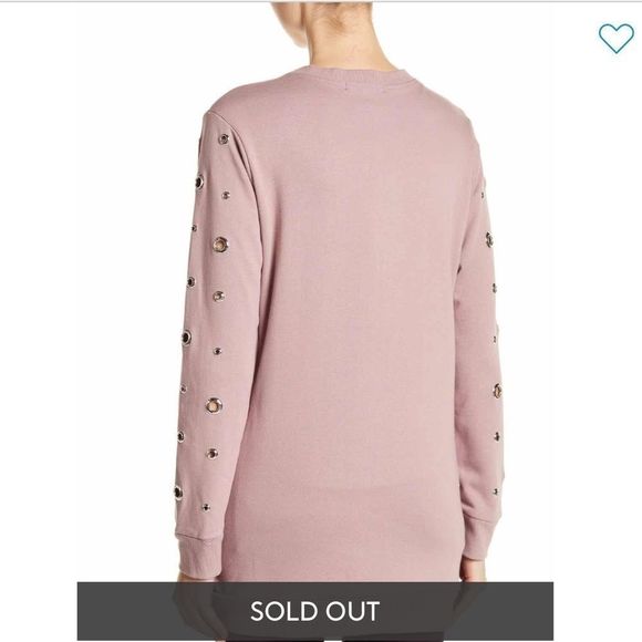 ✨JUST IN✨Crew Neck Grommet Accent Pullover - Picture 2 of 3